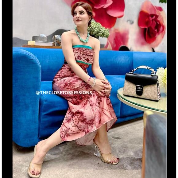 ZARA BLOGGER FAVE!!! Strapless Midi Dress NWT LAST ONE!!! - Picture 14 of 16